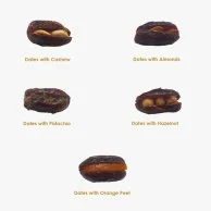 Assorted Stuffed Dates Medium - 20 Pcs By Chocolatier