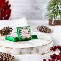 Christmas Collection Wrapped Chocolate - Green Theme 