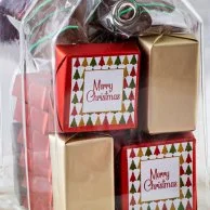 Christmas Collection Wrapped Chocolate - House Box