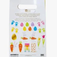 Easter Hop Over The Rainbow Egg Hunt Kit Clues, 6 Signs
