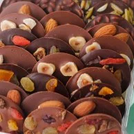 Fresh Chocolate Mendiants Tray (Vegan) 250g by Co Chocolat