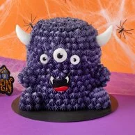  Purple Furry Monster Cake 1kg by Cake Social