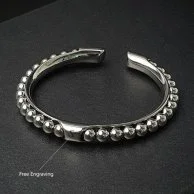  Stainless steel balls bracelet