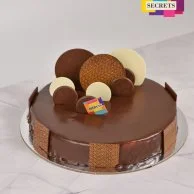Trois Chocolate Cake & Love Balloon Bundle By Secrets