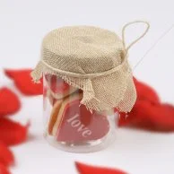 Valentine Biscuits Jar by Dara Sweet