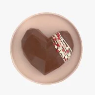 "You Make Me Melt" Milk Chocolate Breakable Heart By Pastel Cakes