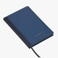 A5 Blue Notebook Brogue Monkian by Ted Baker