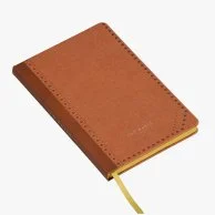 A5 Notebook Brown Brogue Kiku by Ted Baker