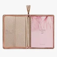 A5 Tassel Folio Rose Gold by Ted Baker