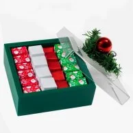 ميري كريسماس - صندوق هدايا الشوكولاتة من بليسينج
