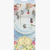 Alice in Wonderland Mad Hatter Party Cake Toppers by Talking Tables