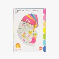 Alphabet Flash Cards - Neon by Tiger Tribe