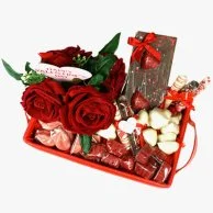 Always Been You - Small Chocolate Basket By Blessing