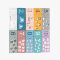 Animal Number Puzzle - Count to 10 by Polar B