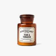 Apothecary Glass Candle 8 Oz. Teakwood  by Paddywax