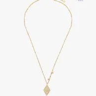 Arabesk Diamond Shape Necklace by Agatha