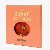 As Brave as a Bear Rag Book By ThreadBear Design