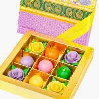 Assorted Diwali Chocolates Box 9 pcs by Forrey & Galland