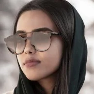 نظارات شمسية من أفاليري باللون البني للنساء والرجال