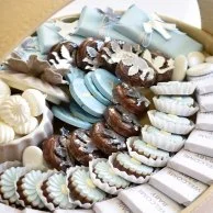 Baby Boy Chocolate Basket By Victorian