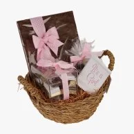 Baby Girl Chocolate Hamper by Lilac 