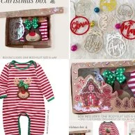 Baby Girl Christmas Box