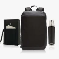 Backpack, Notebook & Water Bottle Gift Set by Jasani
