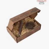 Ballpoint Pen & Gold Rose Chocolate Set by The Amazing Chocolate Workshop