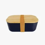 مجموعة لانش بوكس وأدوات المائدة من خشب البامبو من جولز
