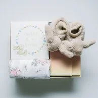 Bashful New Baby  Gift Set by Inna Carton - Girl
