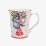 Bauble and Bell Christmas Mug 