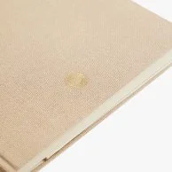 Beige Premium Notebook by Intelligent Change