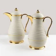 بيج - دلتين للشاي والقهوة بتصميم أنيق من هارموني