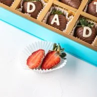 Best Dad Chocolate Strawberries by NJD