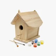 Birdhouse with Paint by Kinderfeets