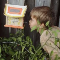 Birdhouse with Paint by Kinderfeets