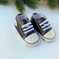 Black Baby Shiny Sneakers By Fofinha