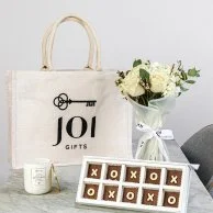 Blessings Bundle of Joi Gift Tote - White