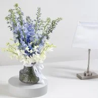 Blue Delphinium Flower Arrangement