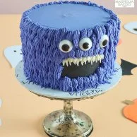 Blue Monster Halloween Cake By Magnolia Bakery