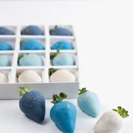 Blue Ombre Strawberries by NJD