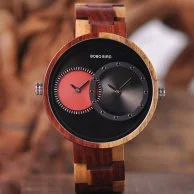 Bobo Bird Wooden Watch - Light Brown