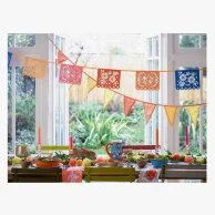 Boho Rectangle Paper Bunting 4meters by Talking Tables