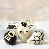 BOO! Chocolate Covered Strawberries by NJD