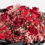 باقة الورد الأحمر و المسك و التوت - باقة معطر للشعر