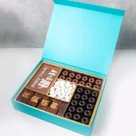 صندوق شوكولاتة وبراونيز