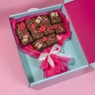 Brownie Bouquet Valentines by Oh Fudge