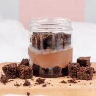 Brownie Mess Jar by Dsrt Lab