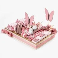 Butterfly Baby Girl Chocolate Tray by Hazem Shaheen Delights