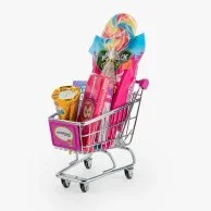Candylicious Mini Shopping Trolley Gift Pack (Pink) by Candylicious 